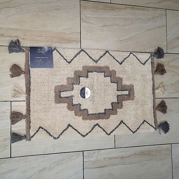 Other - NWT decorative boho floor accent rug